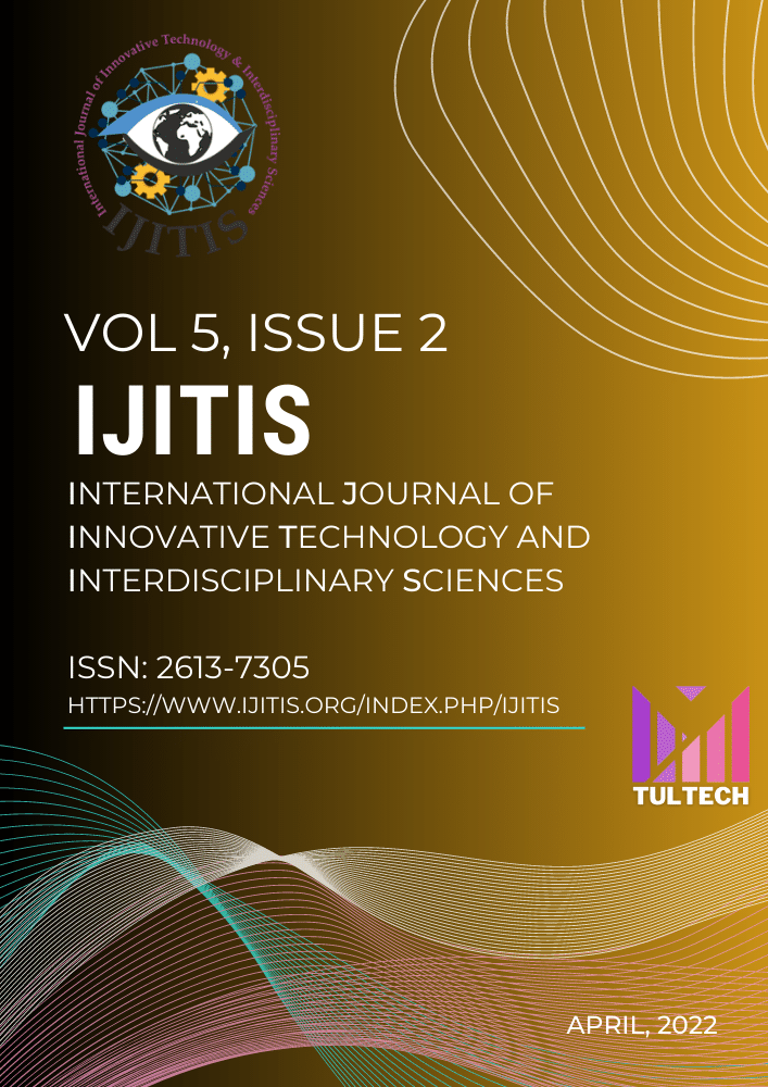 					View Vol. 5 No. 2 (2022): International Journal of Innovative Technology and Interdisciplinary Sciences
				