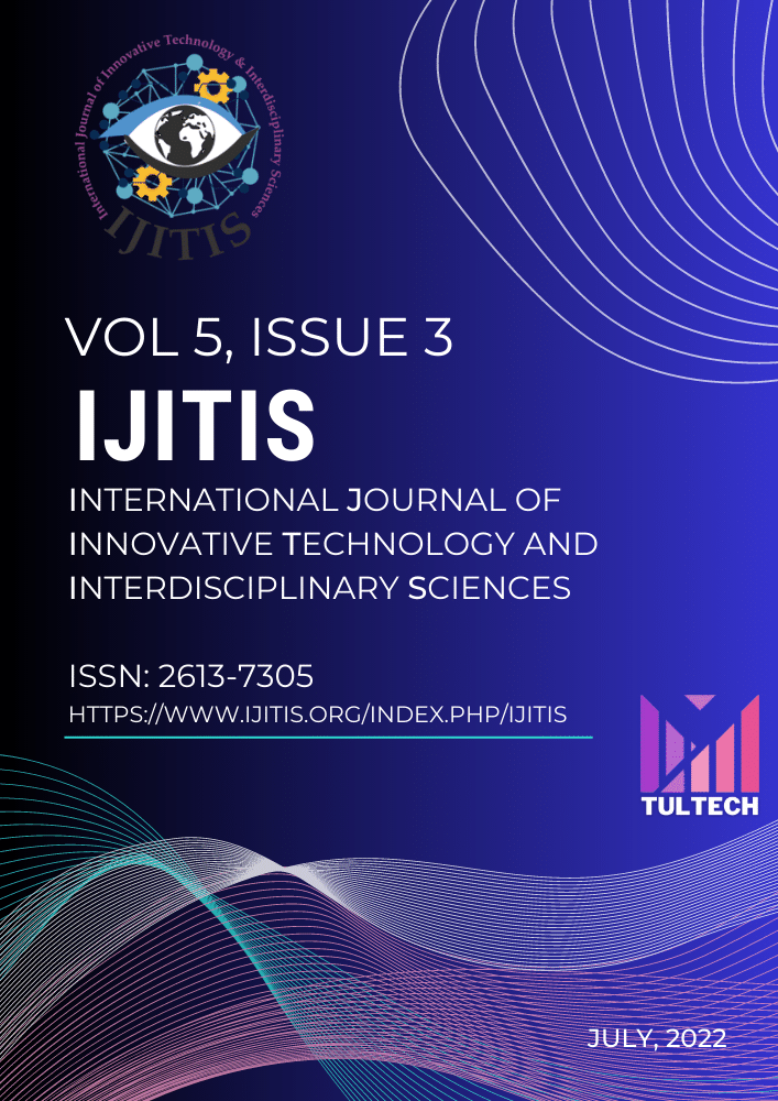 					View Vol. 5 No. 3 (2022): International Journal of Innovative Technology and Interdisciplinary Sciences
				