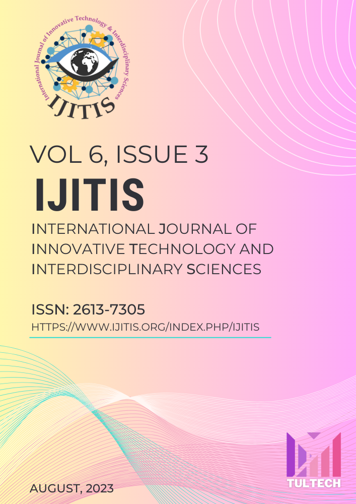 					View Vol. 6 No. 3 (2023):  International Journal of Innovative Technology and Interdisciplinary Sciences
				