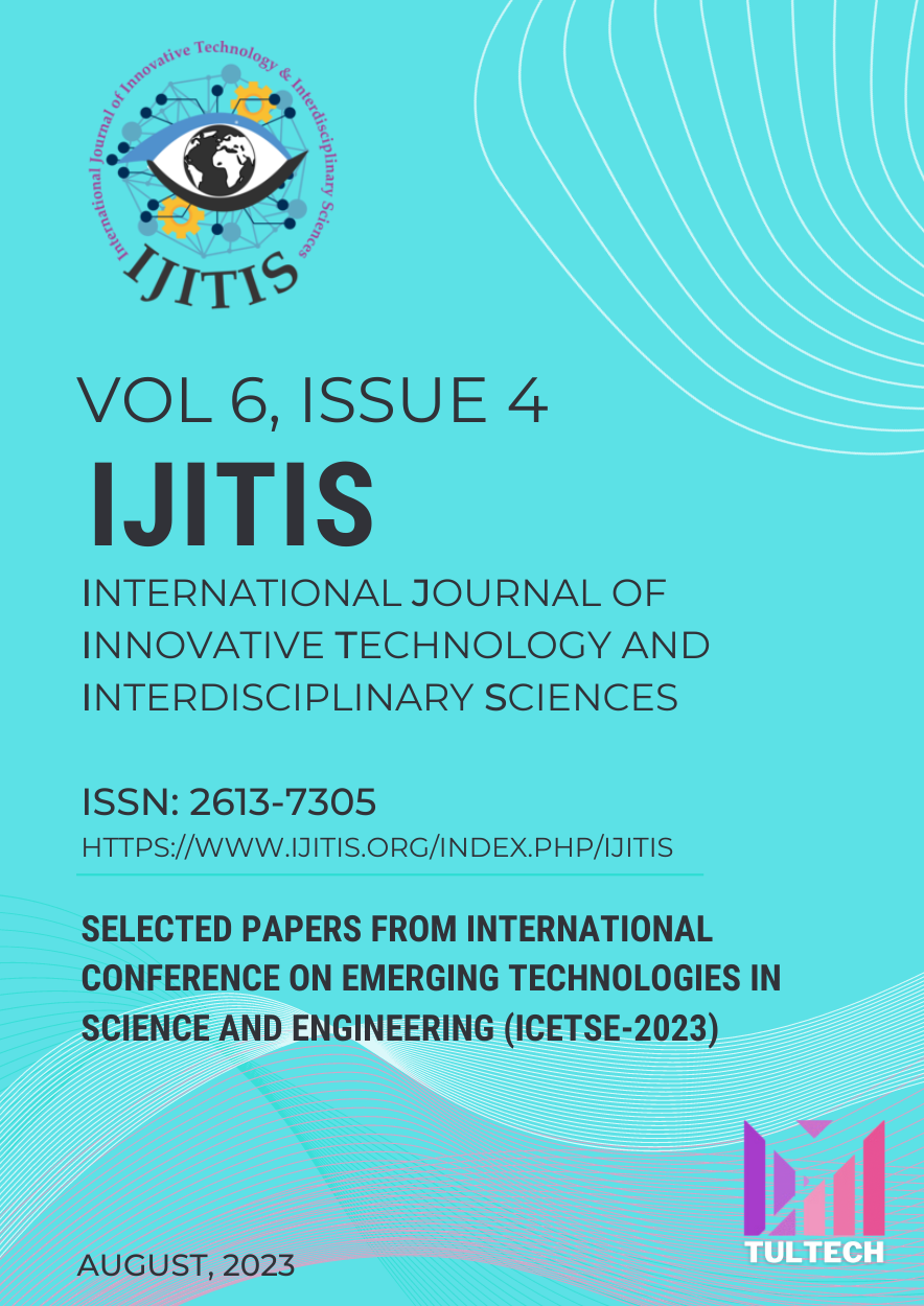 					View Vol. 6 No. 4 (2023): International Journal of Innovative Technology and Interdisciplinary Sciences
				