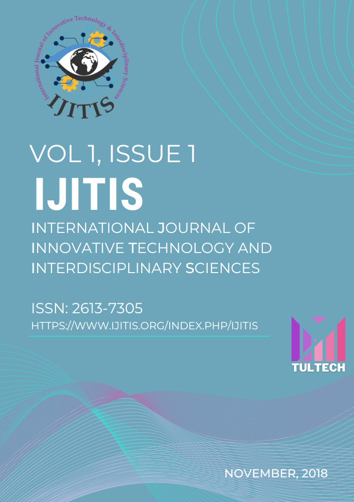					View Vol. 1 No. 1 (2018): International Journal of Innovative Technology and Interdisciplinary Sciences
				
