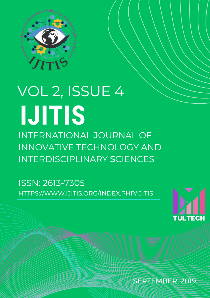 					View Vol. 2 No. 4 (2019): International Journal of Innovative Technology and Interdisciplinary Sciences
				