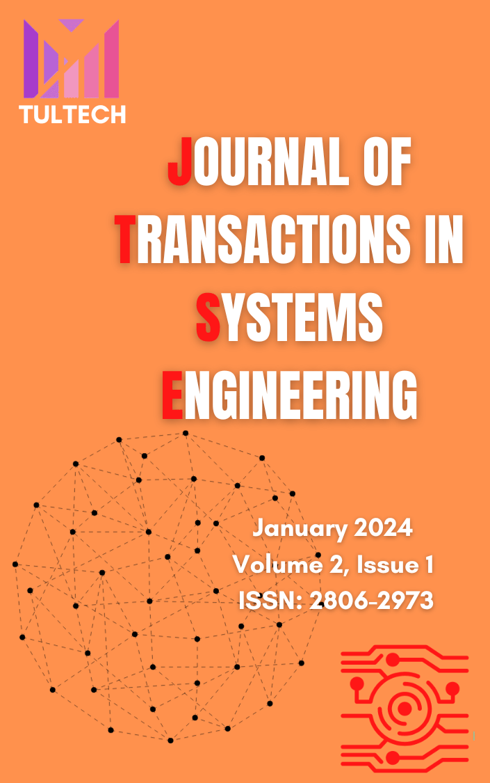 					View Vol. 2 No. 1 (2024): Journal of Transactions in Systems Engineering (JTSE)
				
